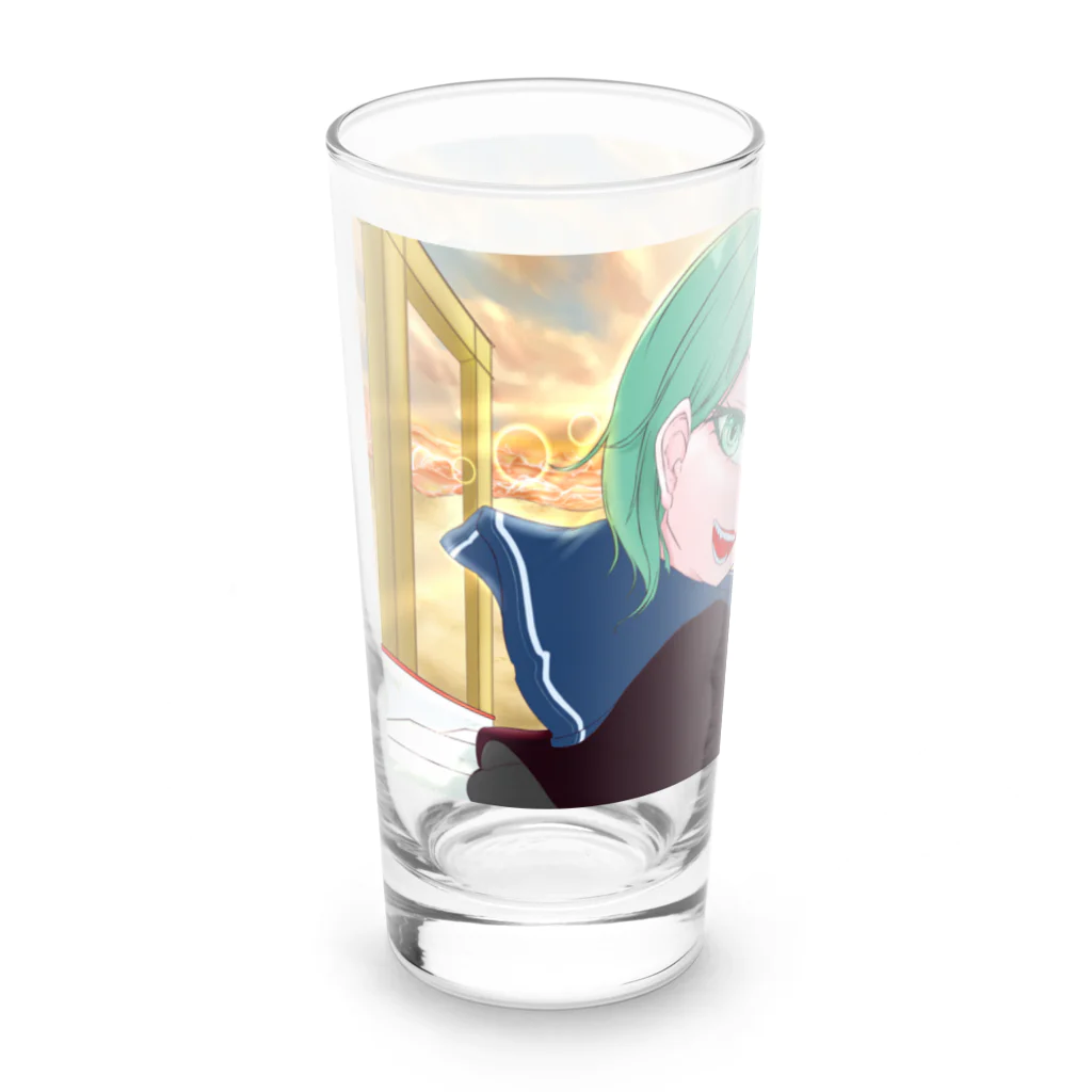 えりっくGOODSのえりっくと制服デート(コップ) Long Sized Water Glass :left