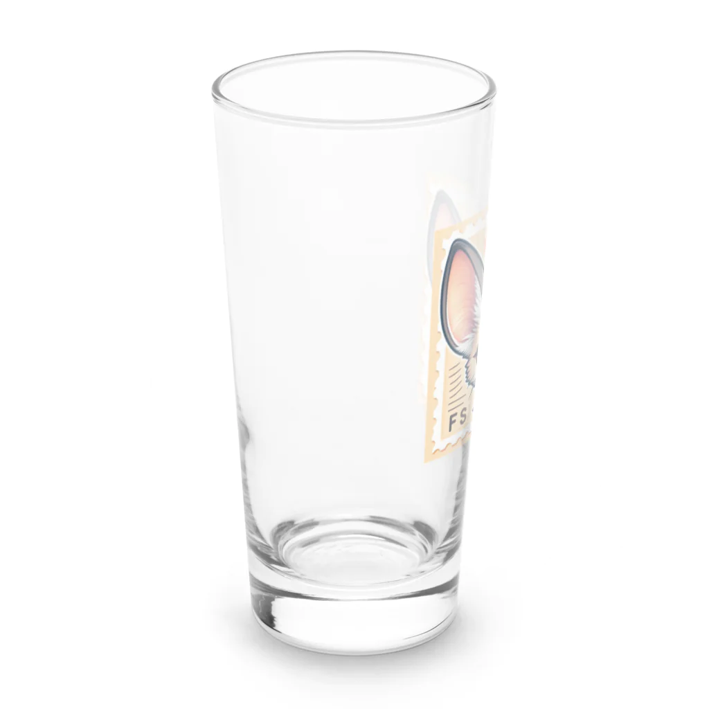 ゆうちゃんNFTいいねの耳長が可愛いフェネックちゃん32 Long Sized Water Glass :left