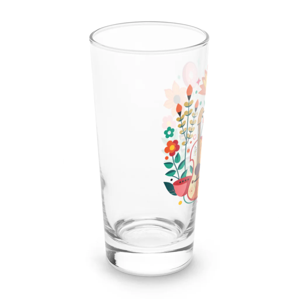 SHU CHENG LINの夏の音楽 Long Sized Water Glass :left