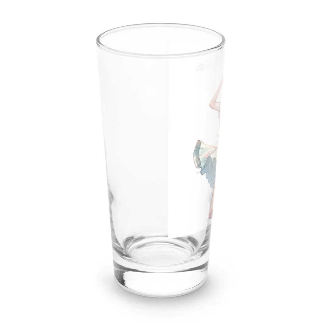 riopara0777のPOSITIVE GIRL Long Sized Water Glass :left