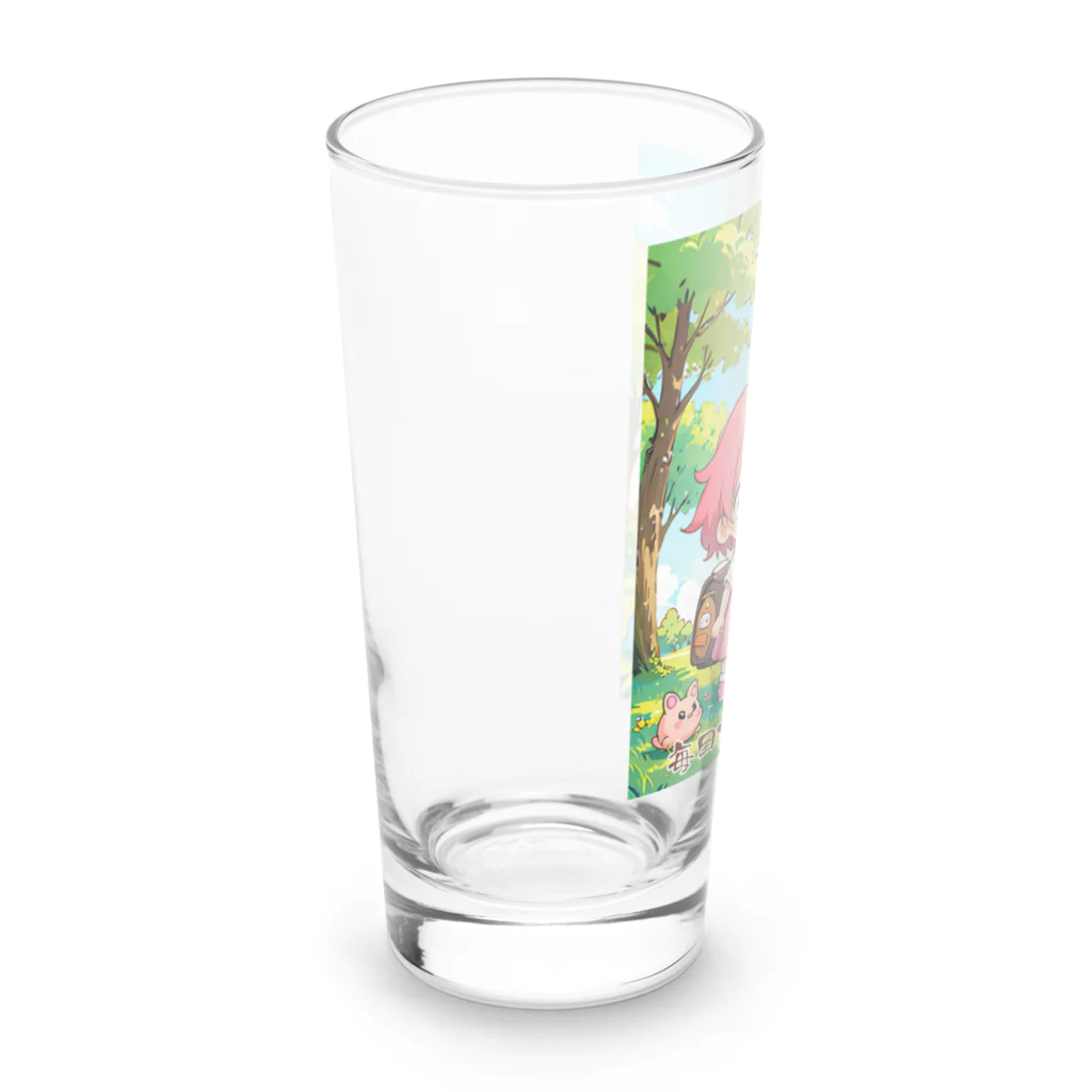 JUNの毎日が冒険 Long Sized Water Glass :left