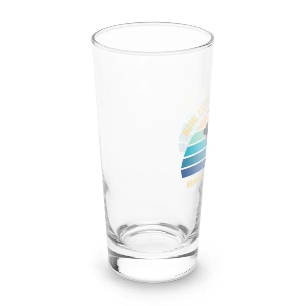 dreamy-designのわんちゃん　ビーグル Long Sized Water Glass :left