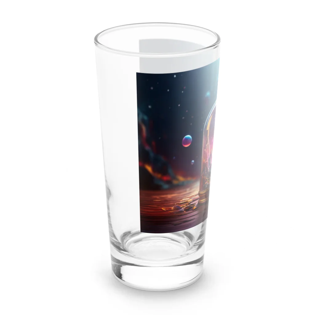 HokutoKenのグラスの中の世界 Long Sized Water Glass :left