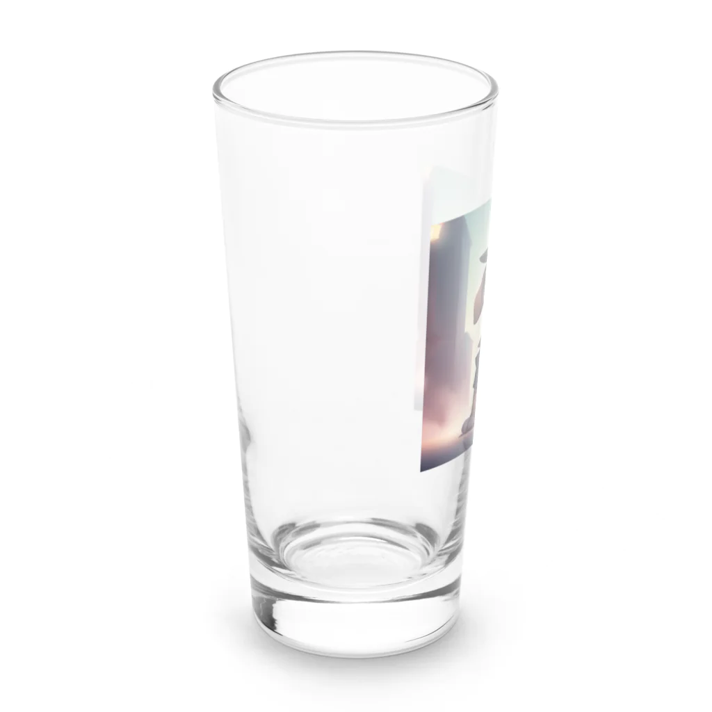 Kumaziro-の犬マフィア！ Long Sized Water Glass :left
