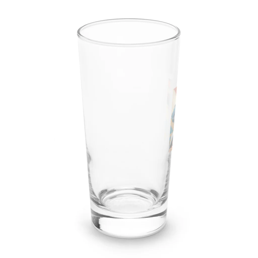 限界オタクの新境地の青山カヲル Long Sized Water Glass :left