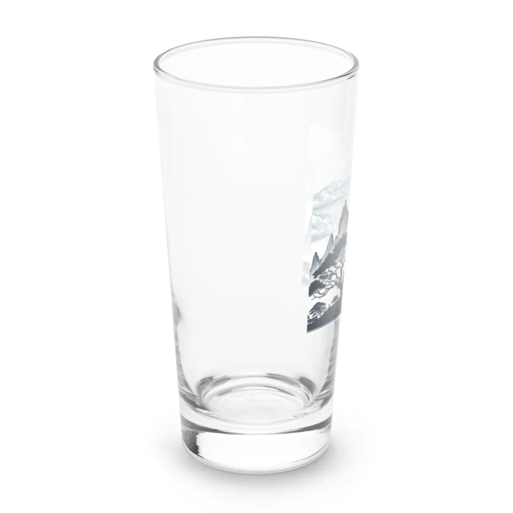 Qten369の甲賀の里 Long Sized Water Glass :left