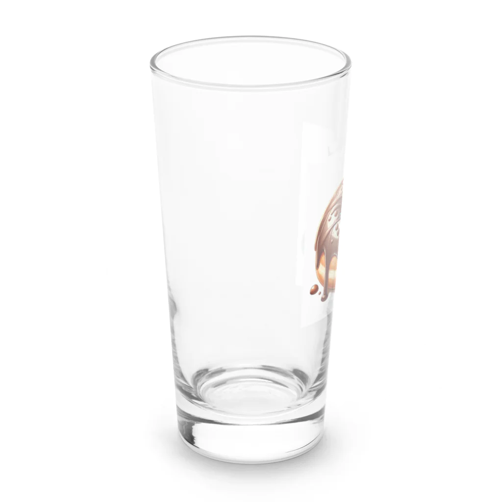 アミュペンのチョコレートドーナツが登場！ Long Sized Water Glass :left