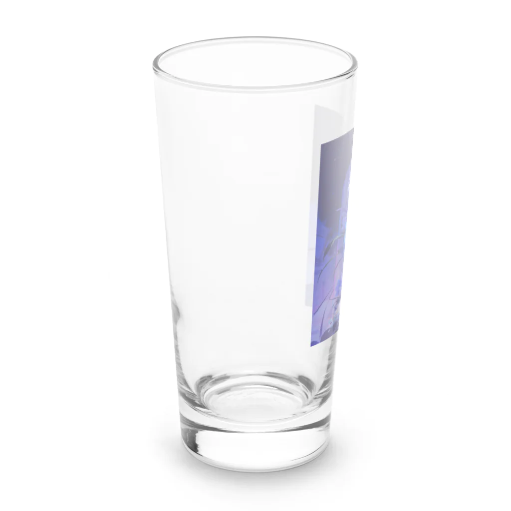 AQUAMETAVERSEのブリザードフラワーをガラスドームの中へ　ラフルール　1859 Long Sized Water Glass :left