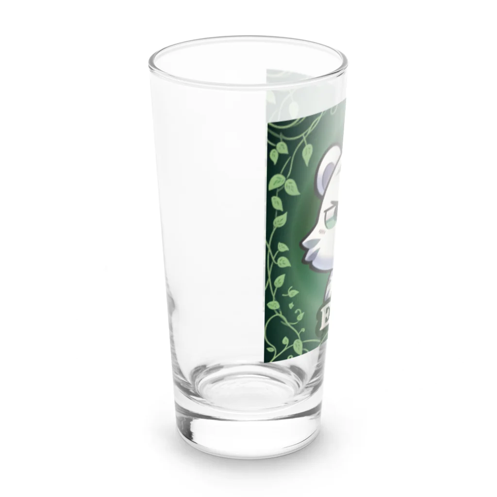 rapis88のやきもち白虎 Long Sized Water Glass :left