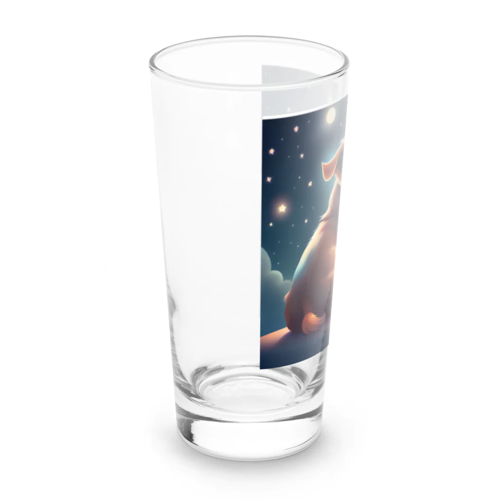 Void Dogの星に見守られながら、愛を確かめ合っている様子。 Long Sized Water Glass :left