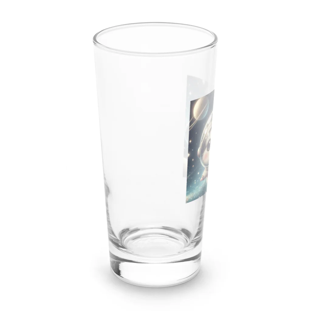 T_yama0429のモモンガ宇宙遊泳中 Long Sized Water Glass :left