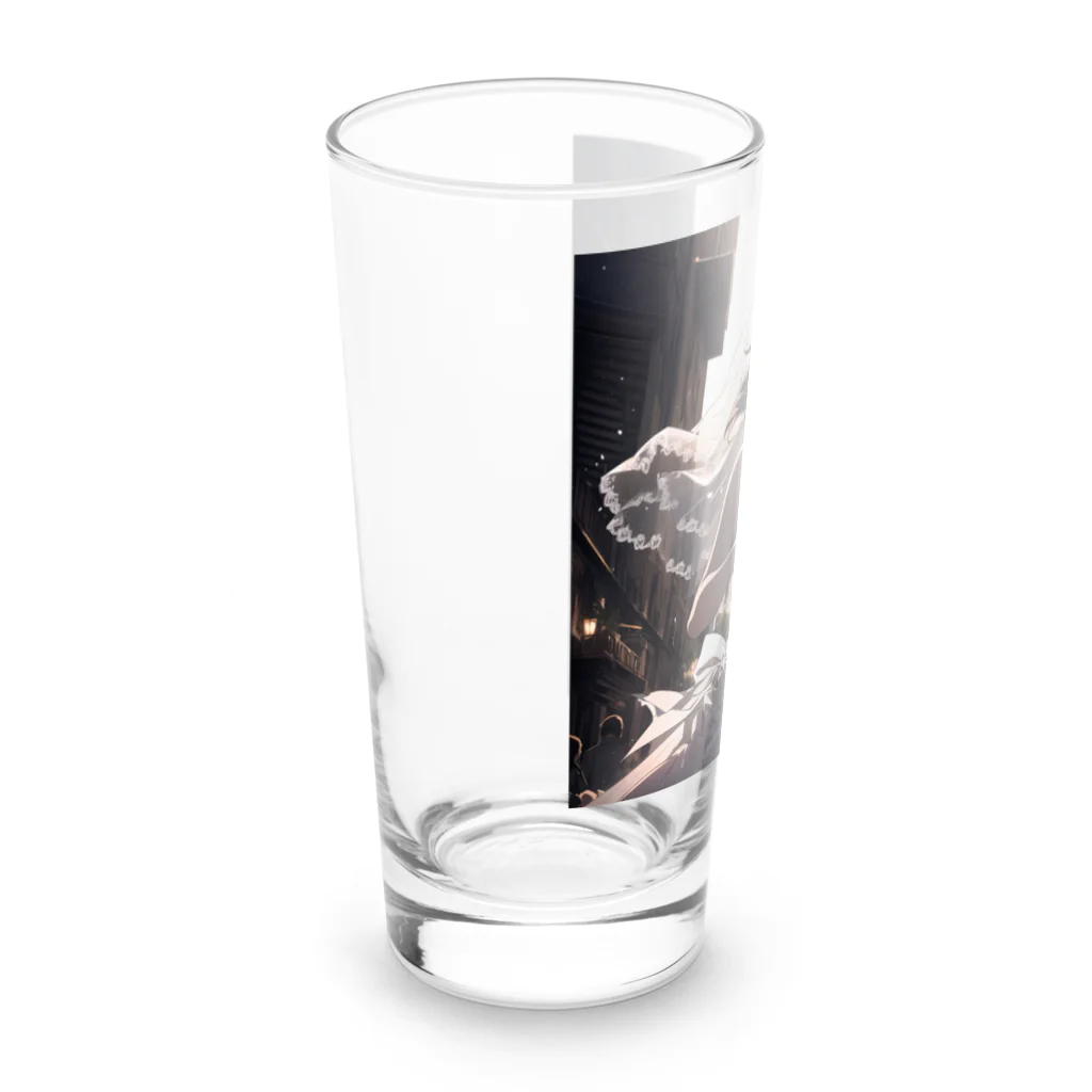 rebon/リボンの戦場花嫁 Long Sized Water Glass :left