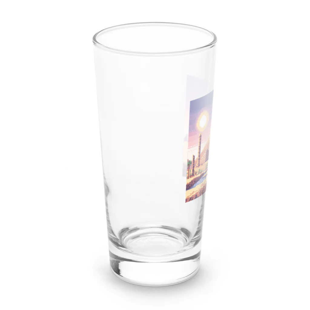 Qten369の砂漠のオアシス Long Sized Water Glass :left