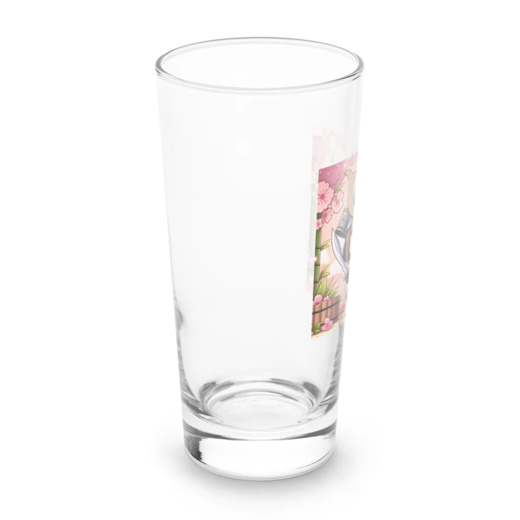 日本文化デザインショップの可愛いくノ一 Long Sized Water Glass :left