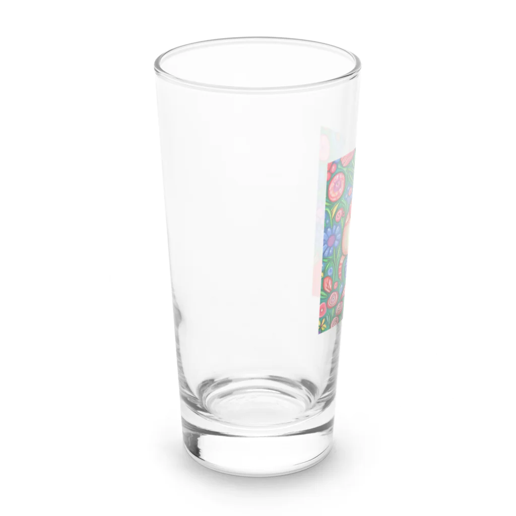 ソルブラインのお花大好き「ソル」 Long Sized Water Glass :left