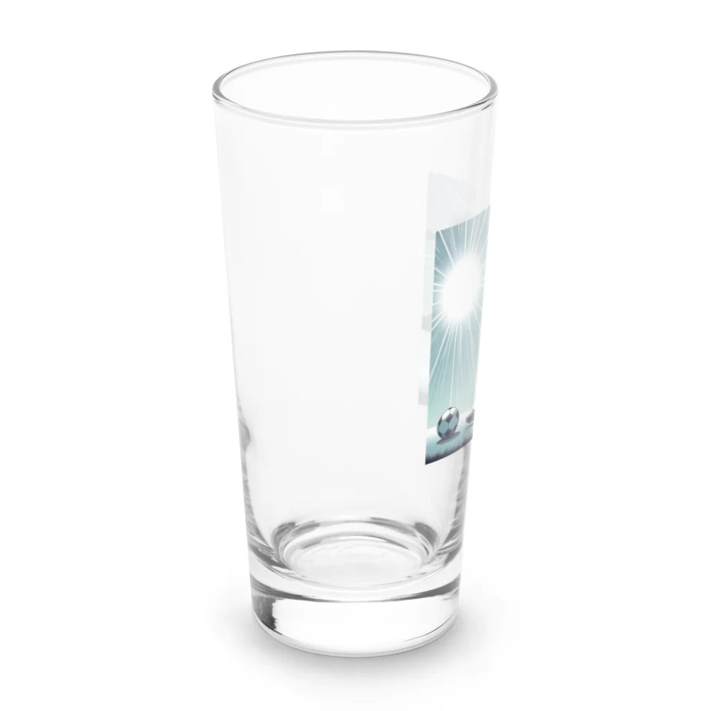 GUNSUNのサッカー少女 Long Sized Water Glass :left