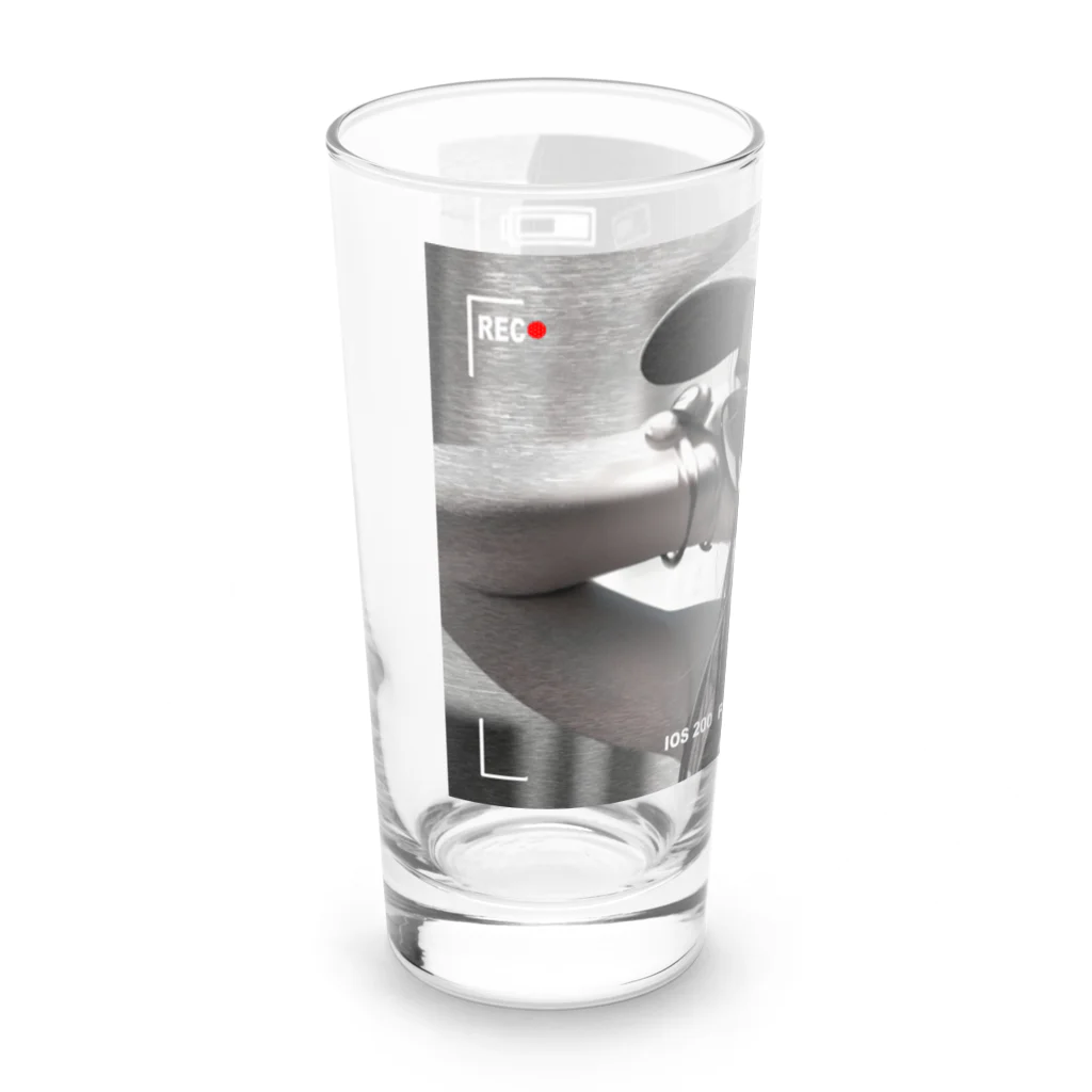 A&MのCool girl【モノクロ】 Long Sized Water Glass :left