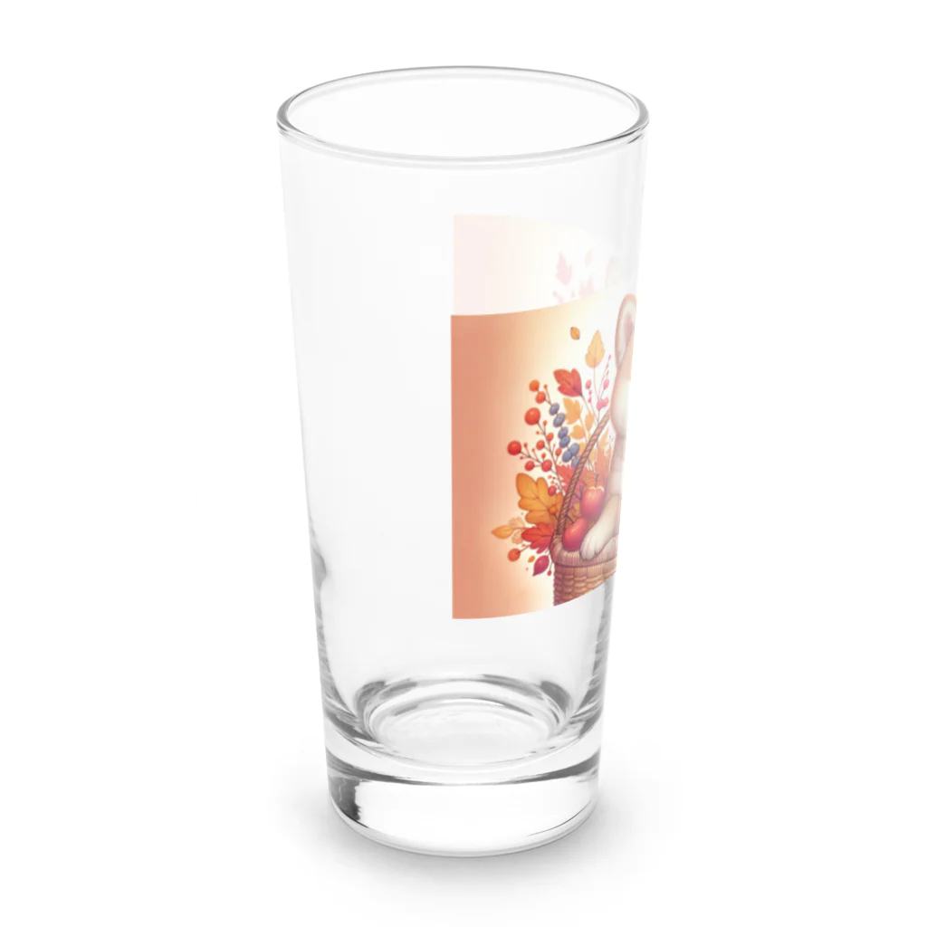 TKG3150の可愛い柴犬 Long Sized Water Glass :left