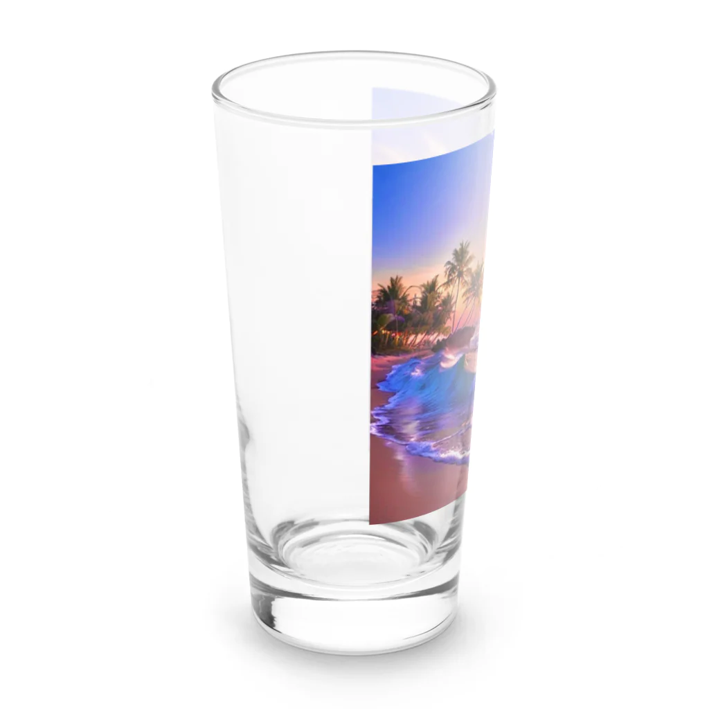 11mi_mi11の🌴ビーチサンセット☀ Long Sized Water Glass :left