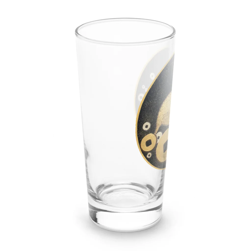 猫の頭の十三支・鼠 Long Sized Water Glass :left