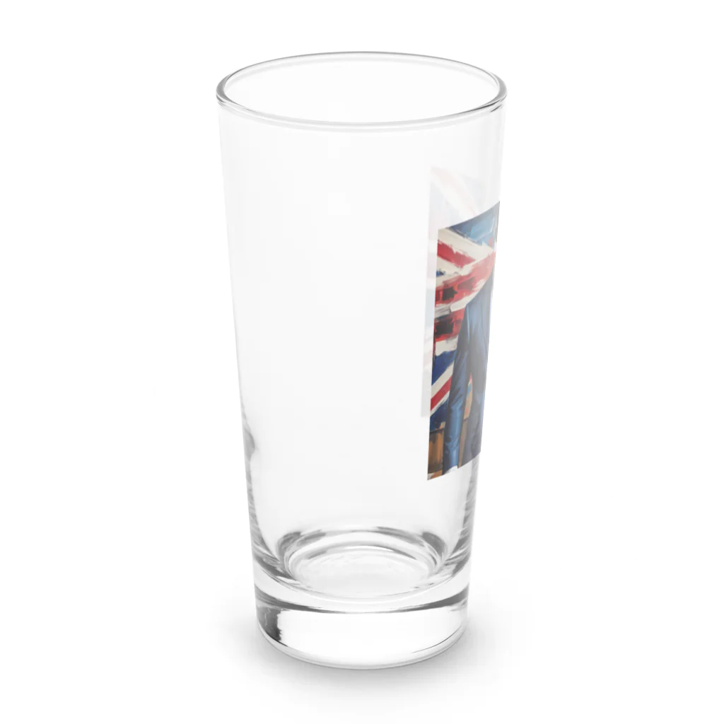 potepokeの"London's finest craftsmanship" Long Sized Water Glass :left