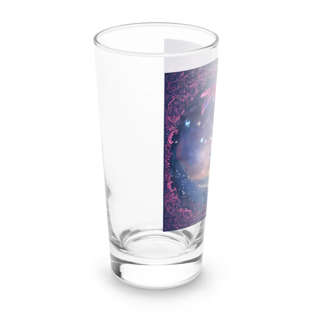 million-mindのうさぎの異世界冒険 Long Sized Water Glass :left