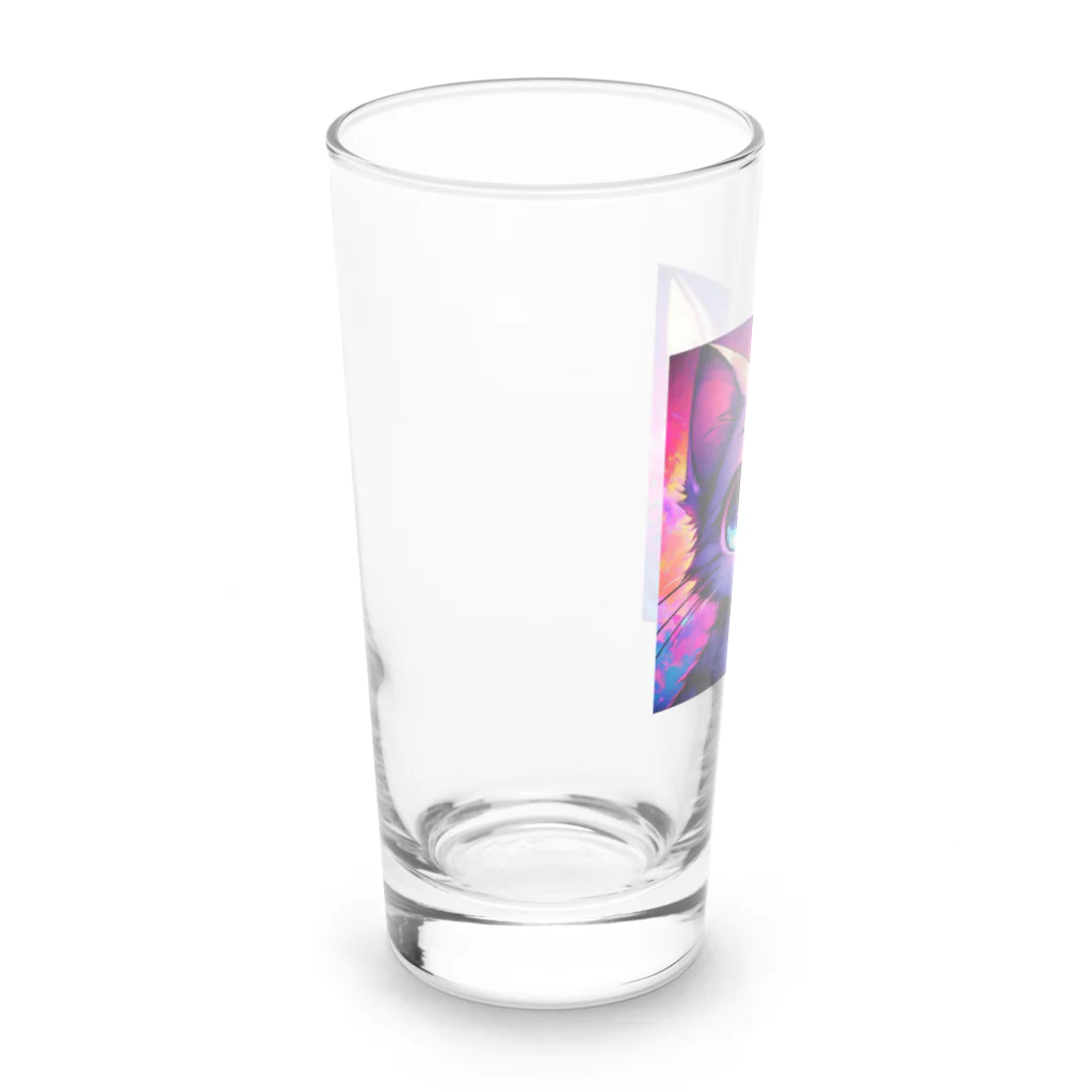 Aruk-の猫ちゃん Long Sized Water Glass :left