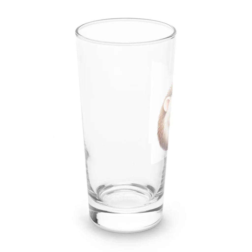 しんすけのお母さんハリネズミ Long Sized Water Glass :left