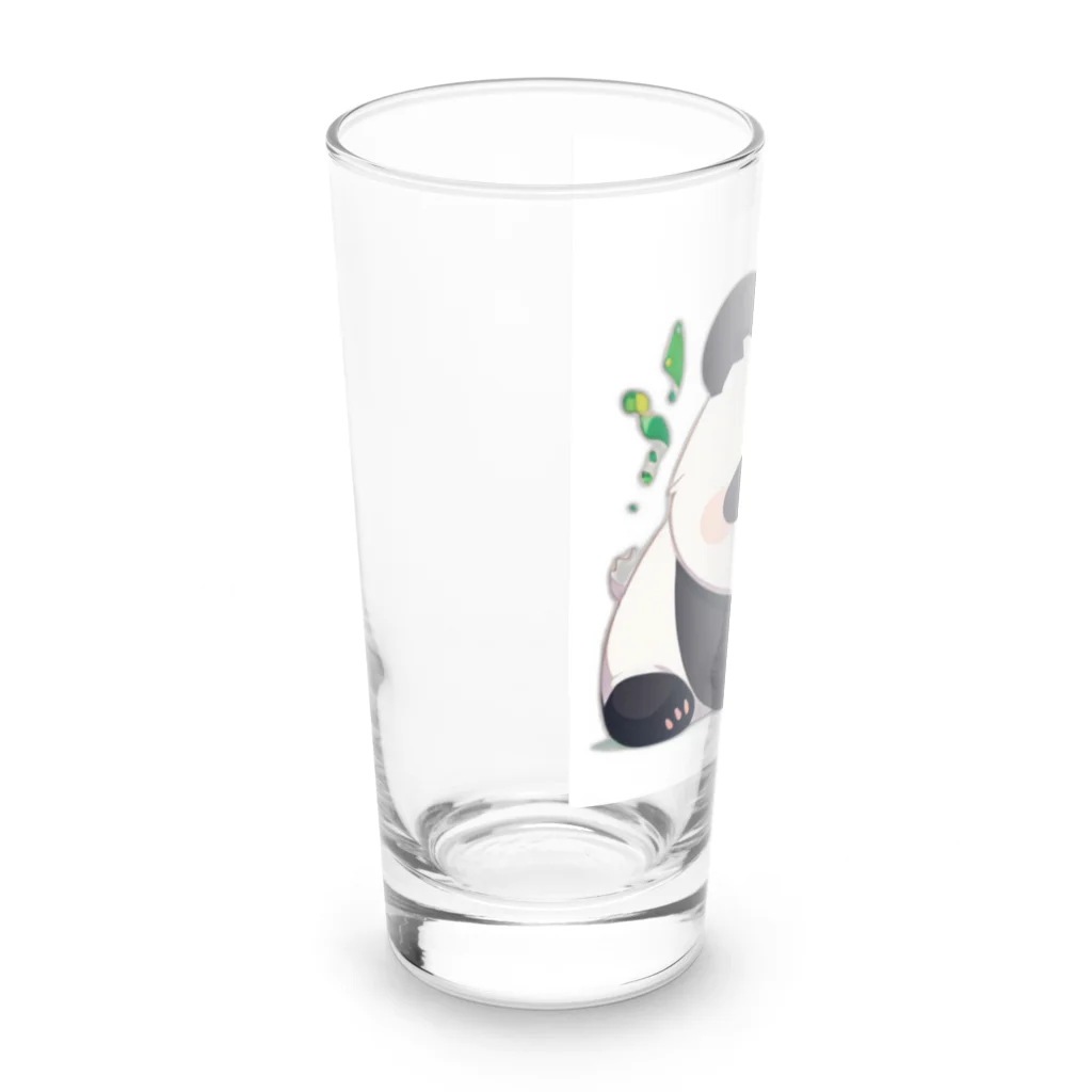 ちょっといいSHOPのちびアニマル（パンダ） Long Sized Water Glass :left