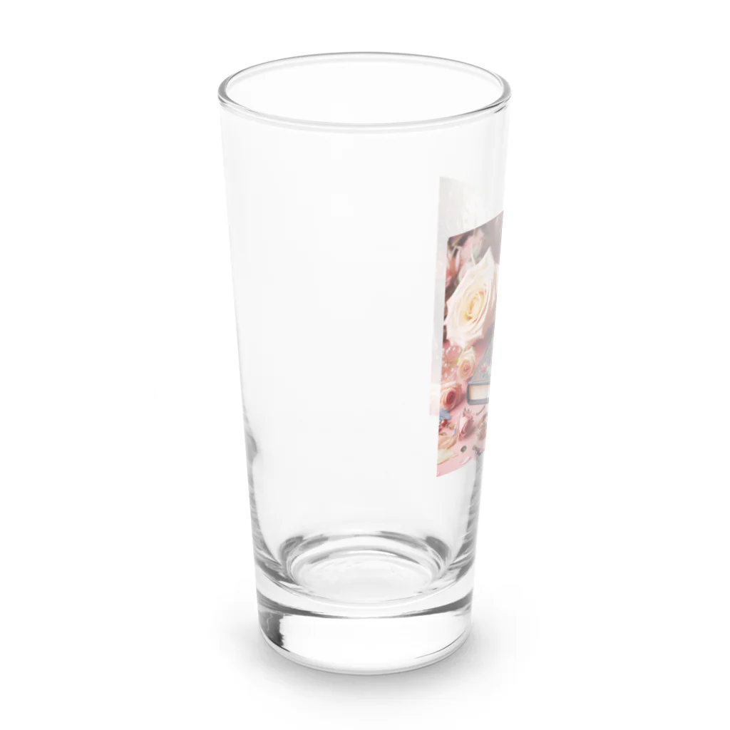 SETURAのカラスと宝石 Long Sized Water Glass :left