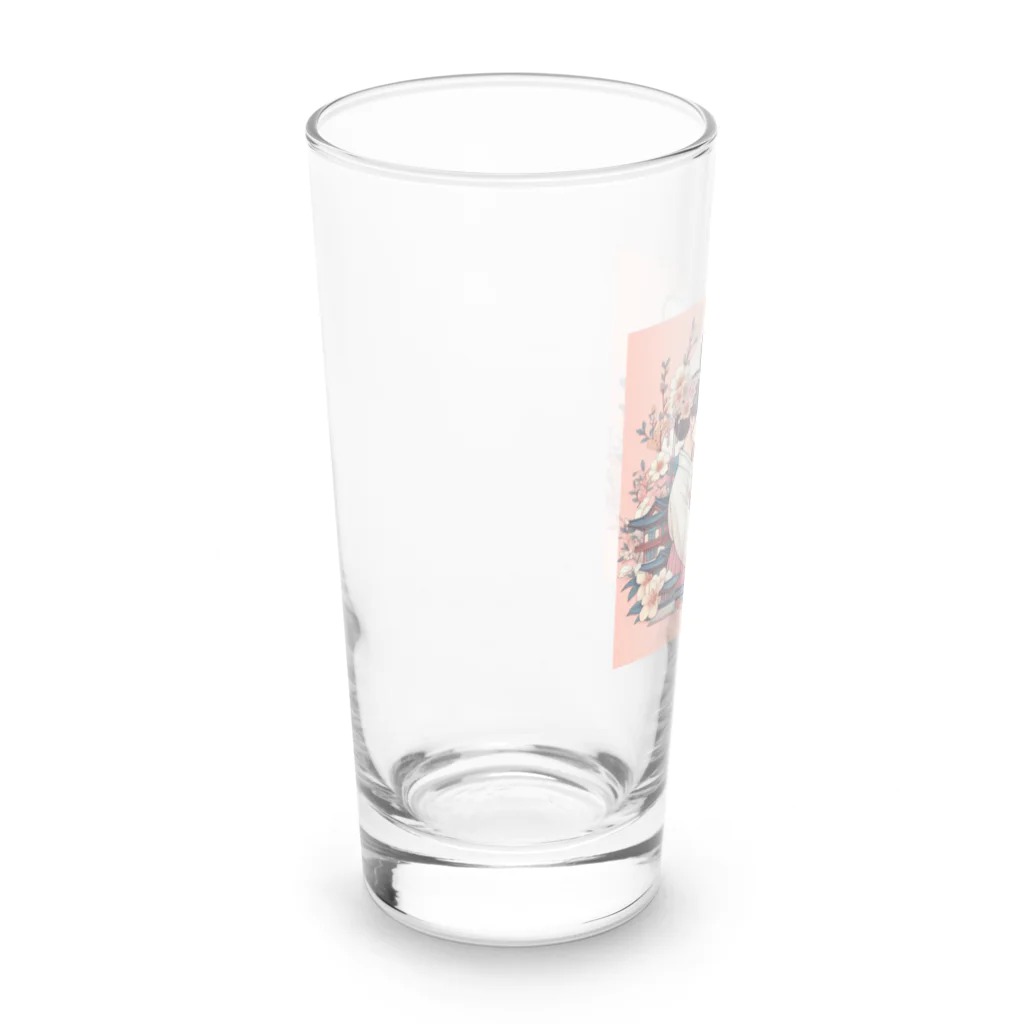 はむはむのかわいいデザイン　人気アイテム Long Sized Water Glass :left