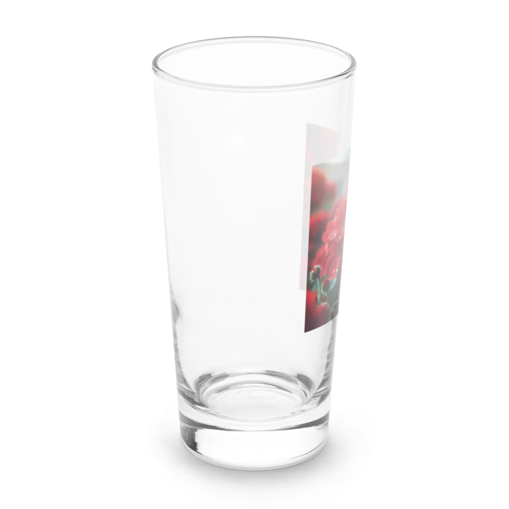 su-toの5月26日の誕生花　ゼラニウム Long Sized Water Glass :left