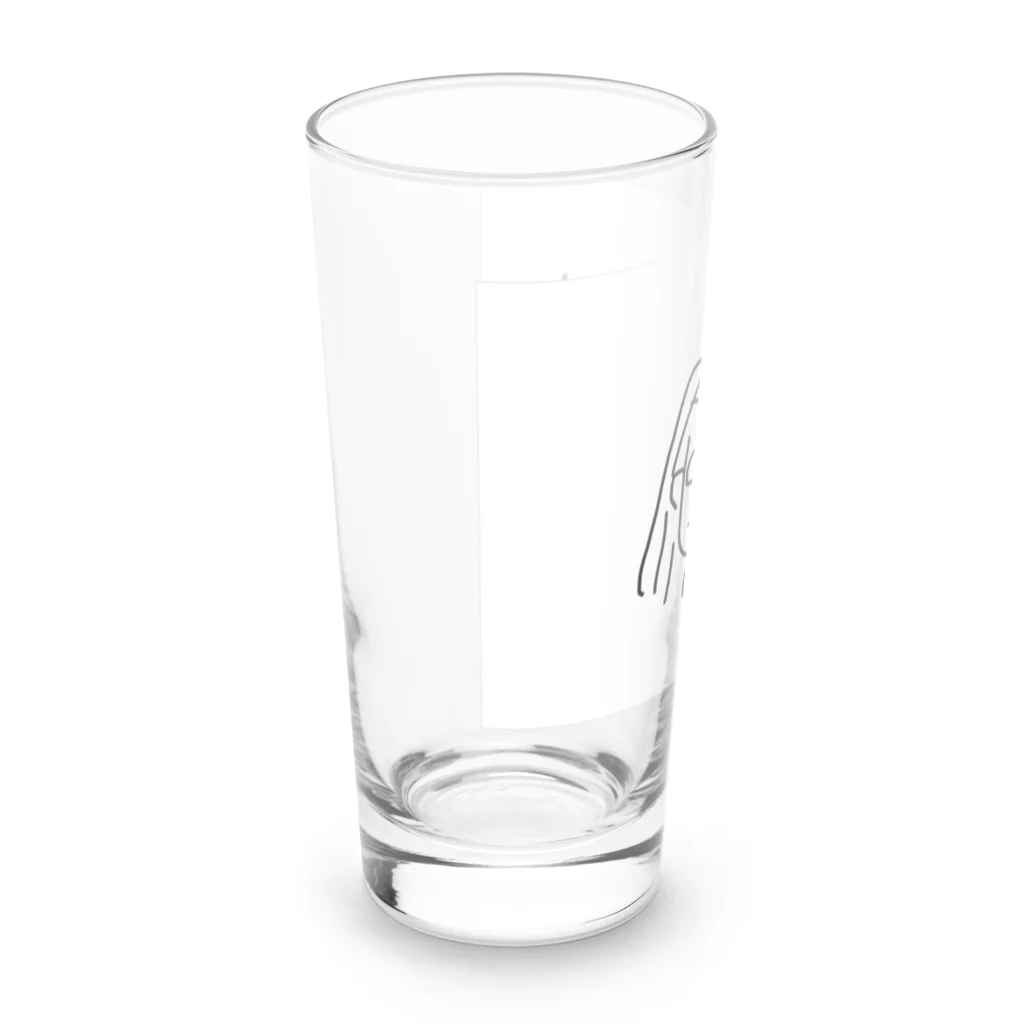 hetaTのhetaTびじん Long Sized Water Glass :left