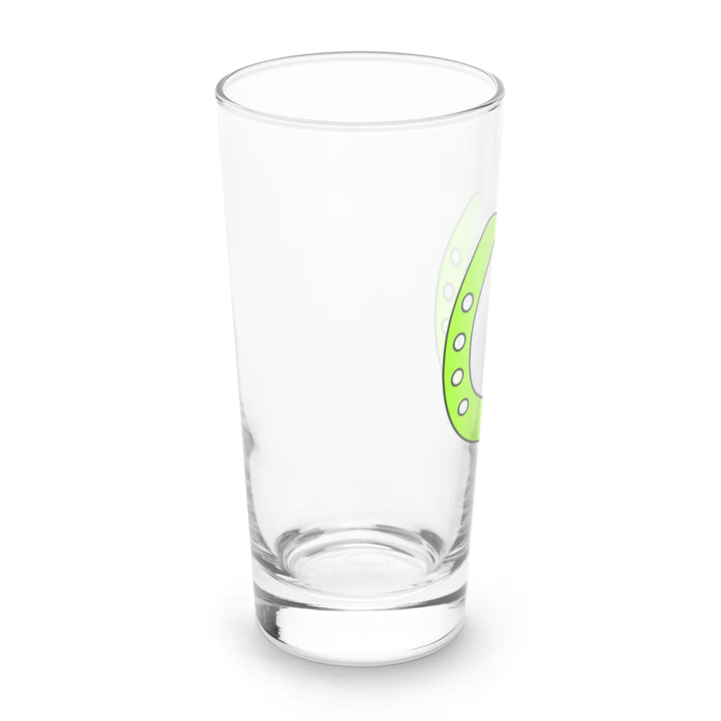 umajoの馬蹄（ホースシュー）Yellow Green Long Sized Water Glass :left