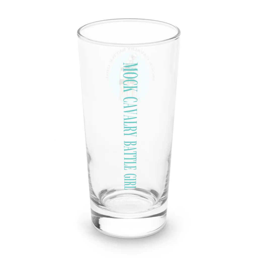 Y-C-PRINT-S-SHOPの騎馬戦・ガール・ロンググラス Long Sized Water Glass :left