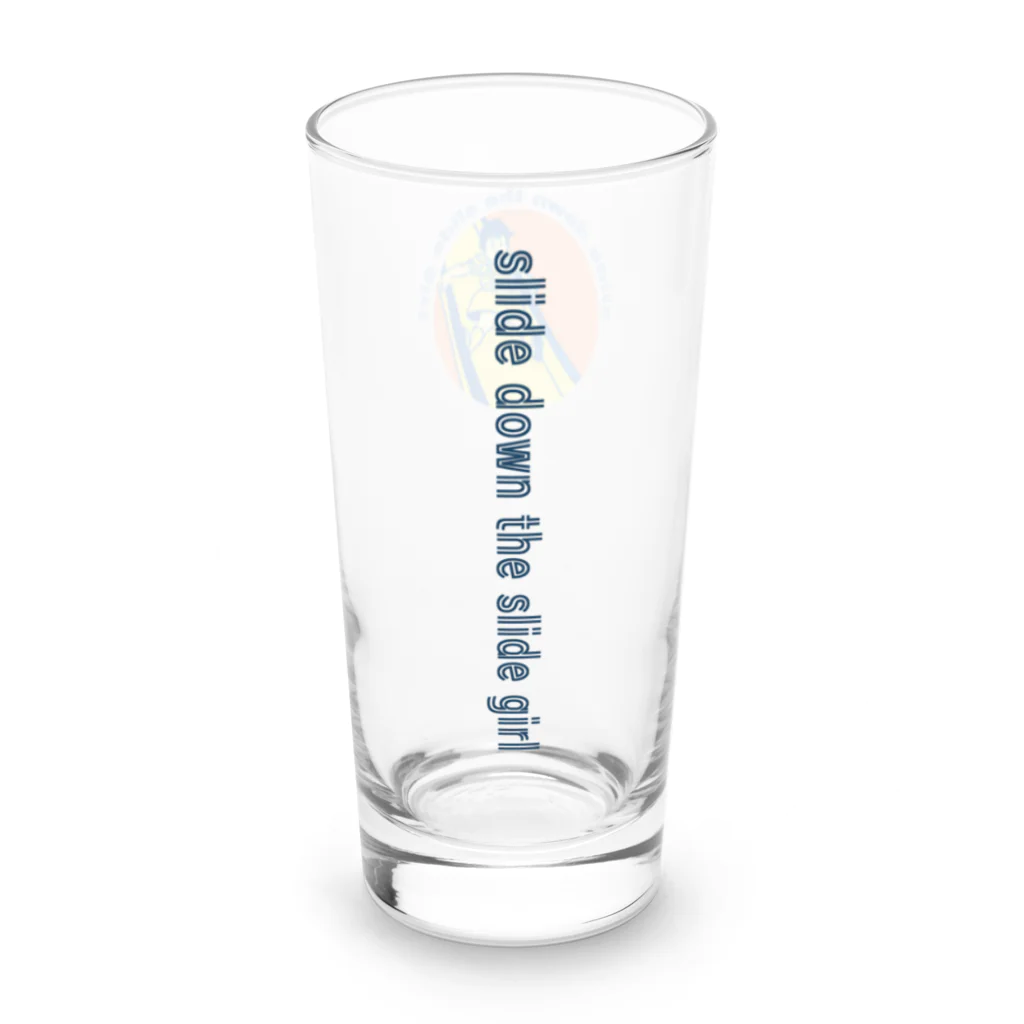 Y-C-PRINT-S-SHOPのすべり台・ガール・ロンググラス Long Sized Water Glass :left