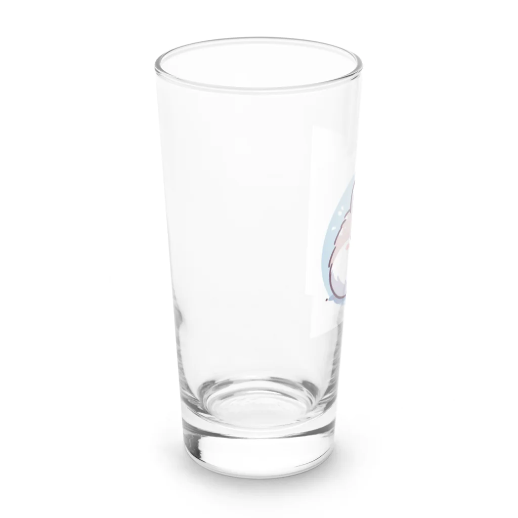 まんまるどうぶつ園のまんまるどうぶつ園 うさぎ Long Sized Water Glass :left