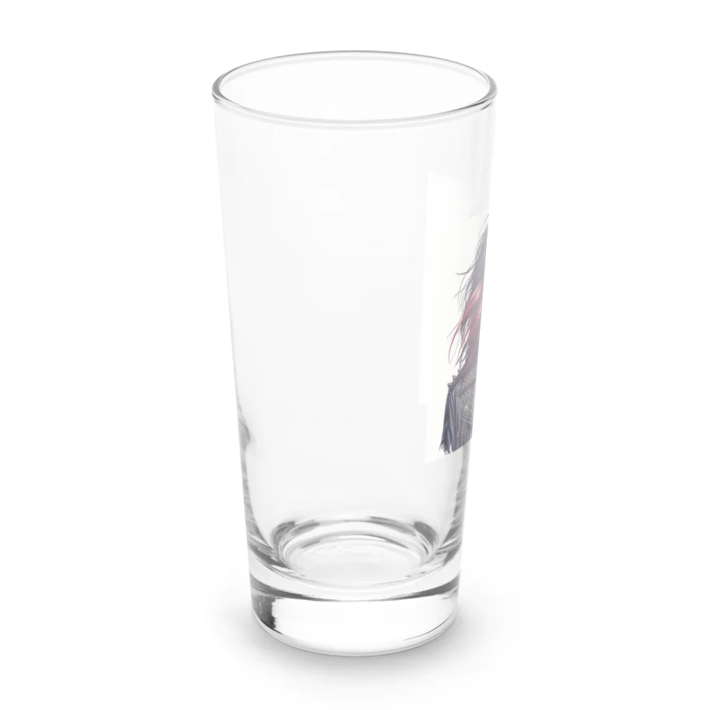 もーこーのROCKしてます Long Sized Water Glass :left