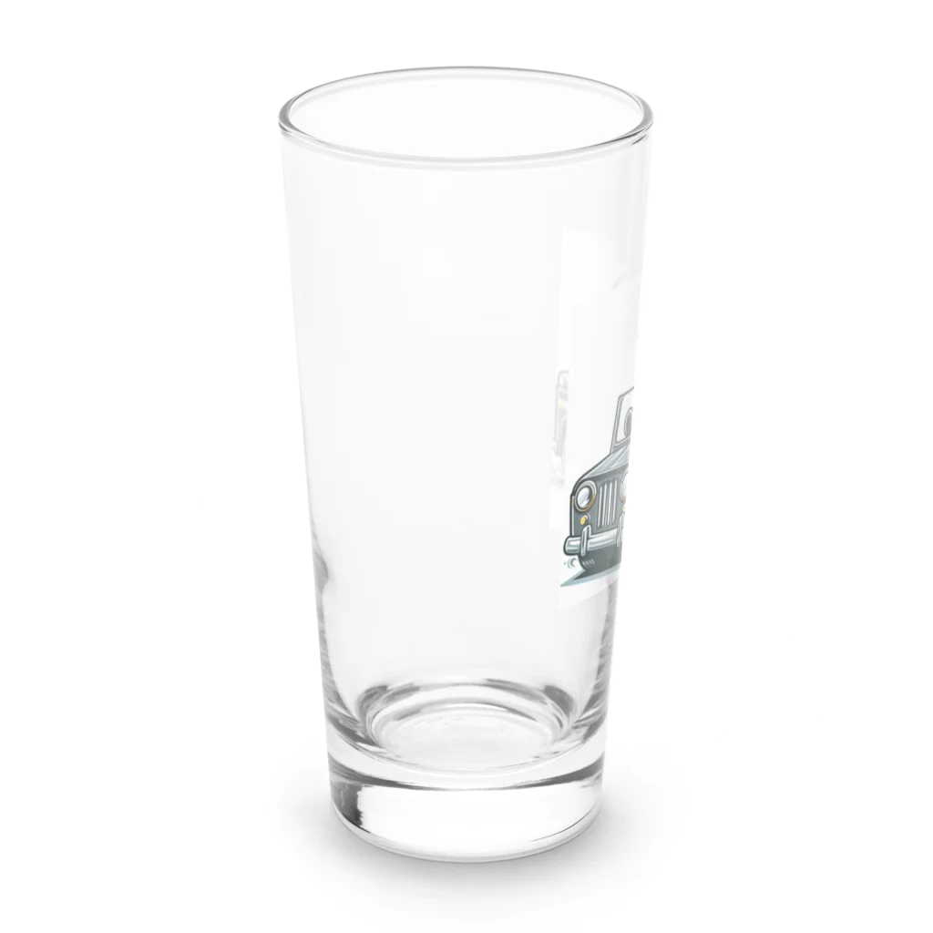 namidamakiのトラックペンギン Long Sized Water Glass :left