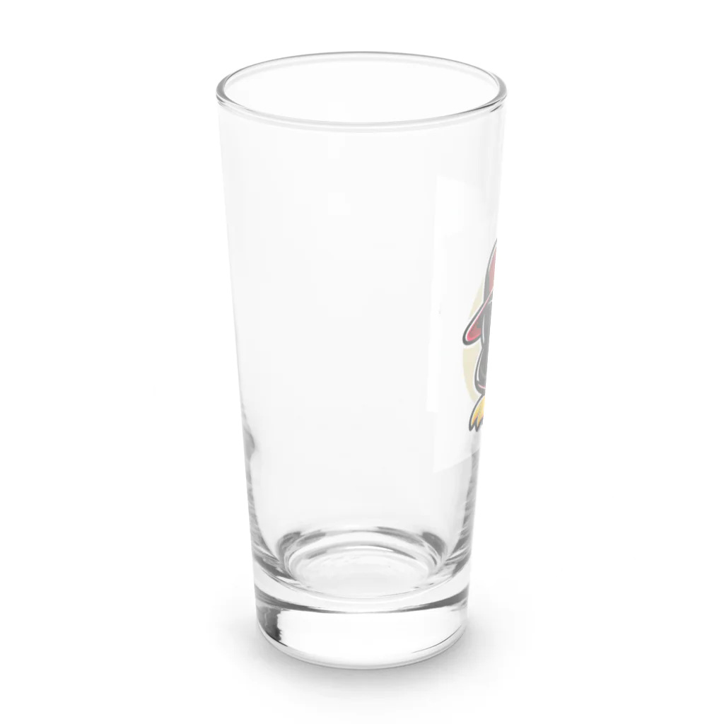 namidamakiのロックペンギン Long Sized Water Glass :left