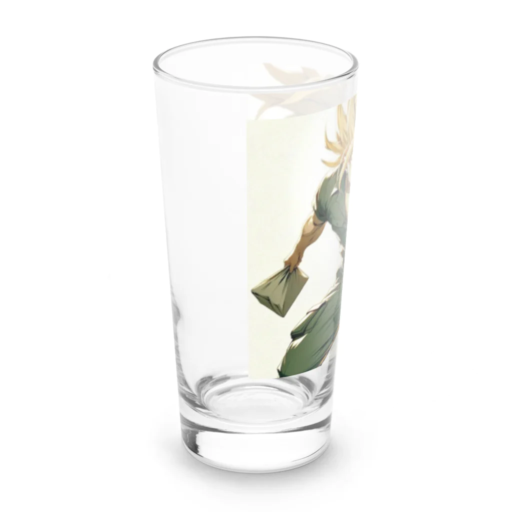 軽貨物の伝説のスーパーデリバリー配達員 Long Sized Water Glass :left