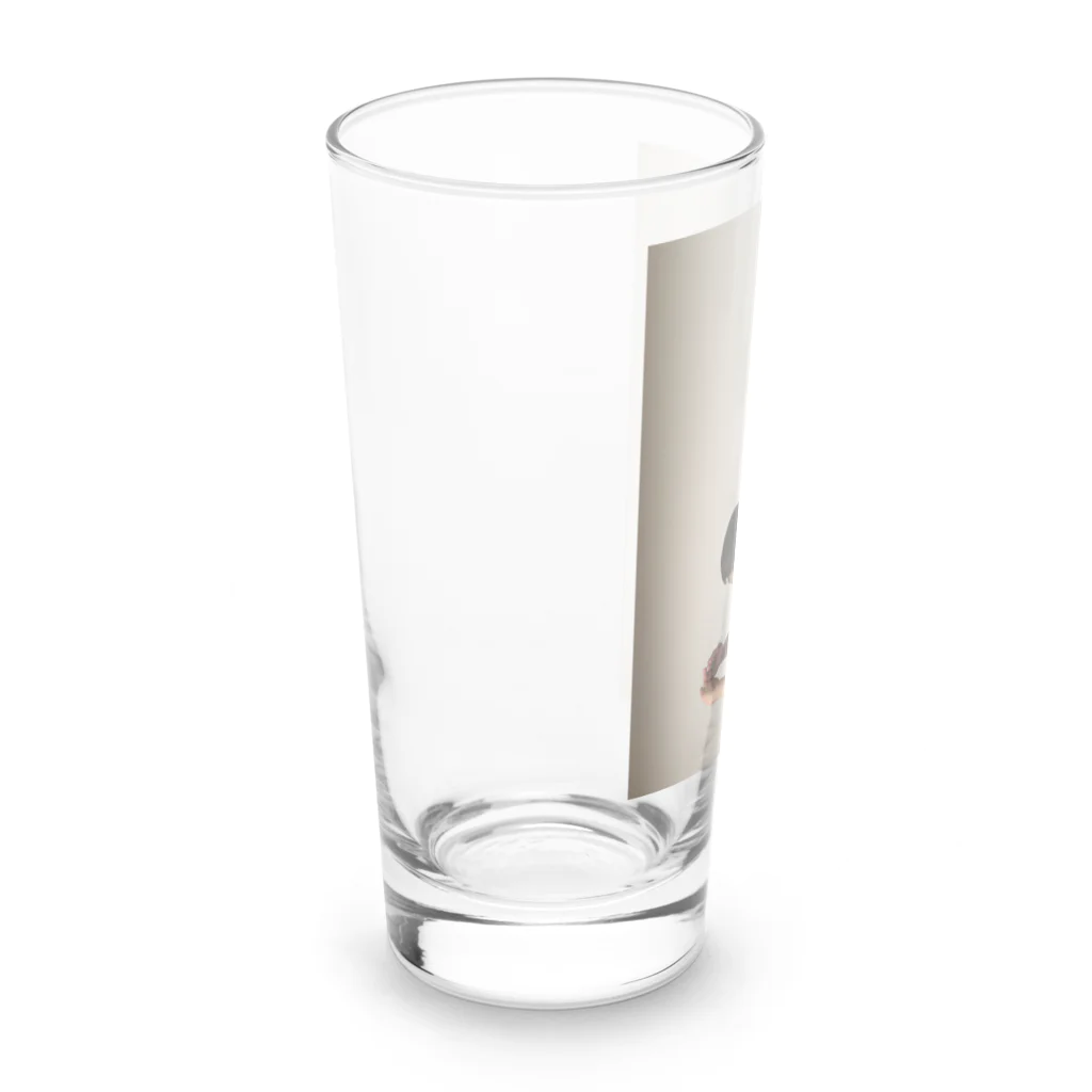 Minashのぼくのカッコいいポーズ Long Sized Water Glass :left