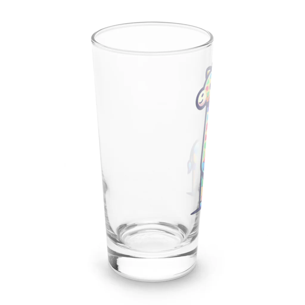 macky8764のキリンさん Long Sized Water Glass :left