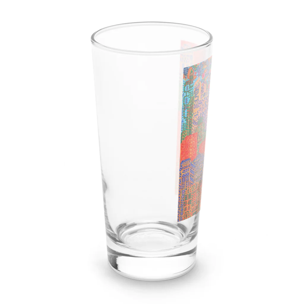 PUSYUの都市 Long Sized Water Glass :left