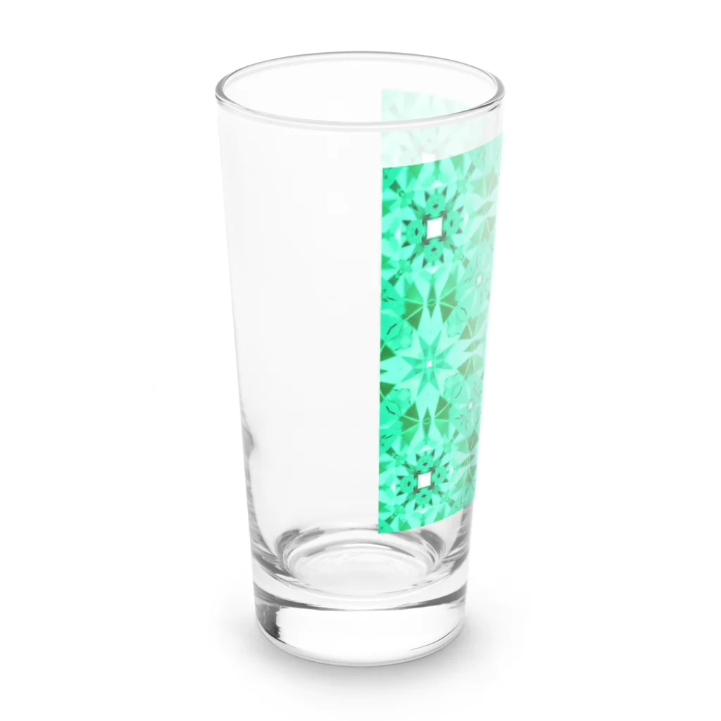 jewelry✖️ kaleidoscopeのエメラルドの宝石の光を閉じ込めました！ Long Sized Water Glass :left