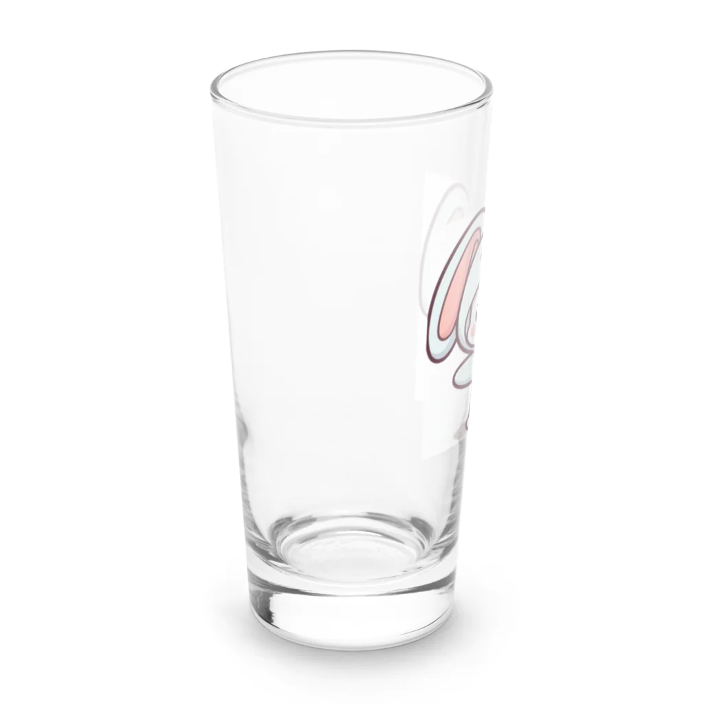 melka55のウサギマスコット Long Sized Water Glass :left