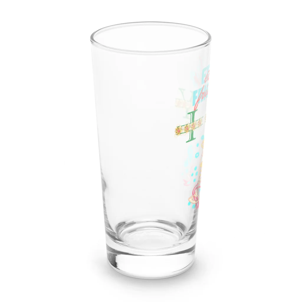 ivybloonの仲間と乾杯 Long Sized Water Glass :left