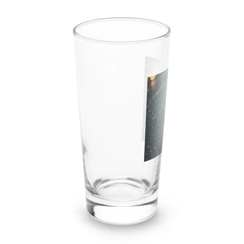 OTIRUBUTUBUTUの雨とぶつぶつ Long Sized Water Glass :left