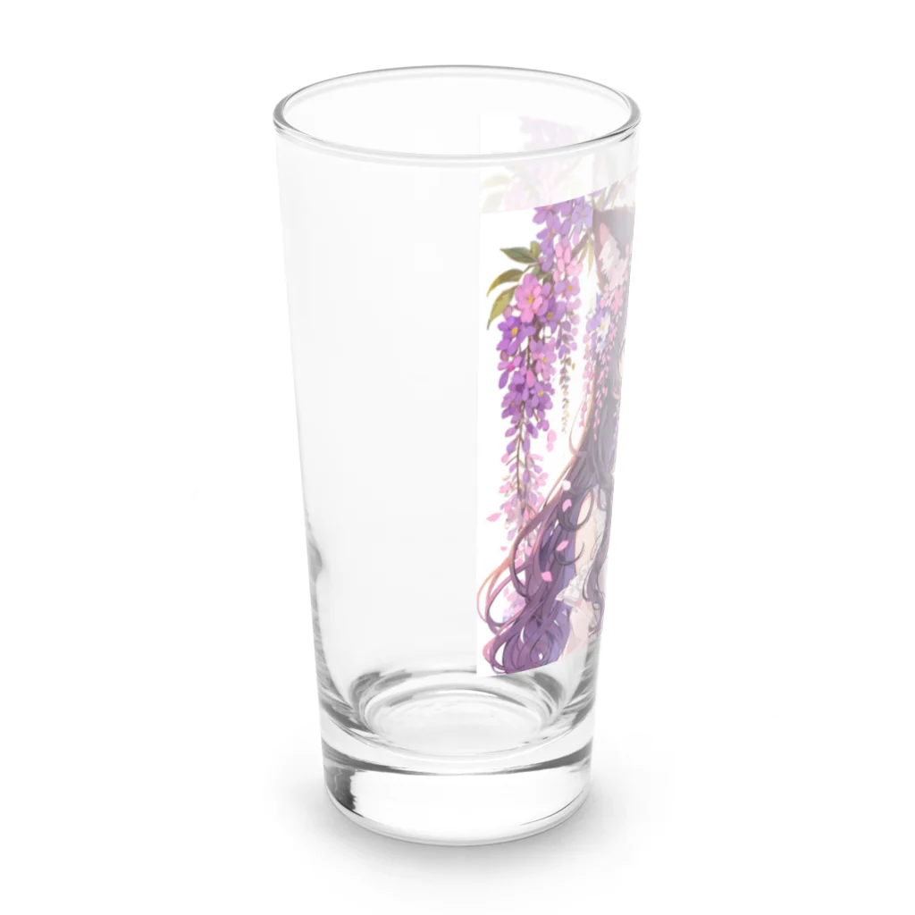 yos-1292583のねこニコばん Long Sized Water Glass :left