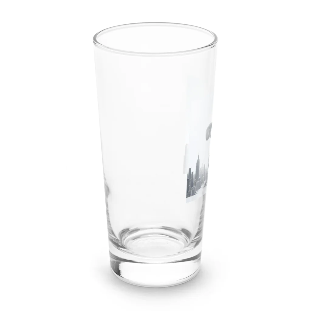 komi39のモンスターファッション　ゴジラ Long Sized Water Glass :left